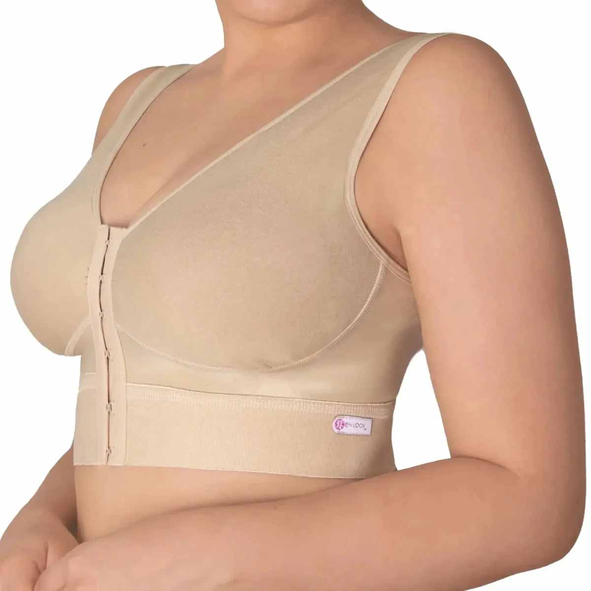 <p>IDEAL PARA DESPUES DE UNA MASTECTOMIA O CIRUGIA PLASTICA. ELABORADA CON ELA SUAVE Y CORCHETES DELANTEROS AJUSTABLES PARA UN FACIL USO, CUENTA CON COMPARTIMENTOS INTERNOS PARA INTRODUCIR PROTESIS Y SUS TIRANTES SON AJUSTABLES.</p>